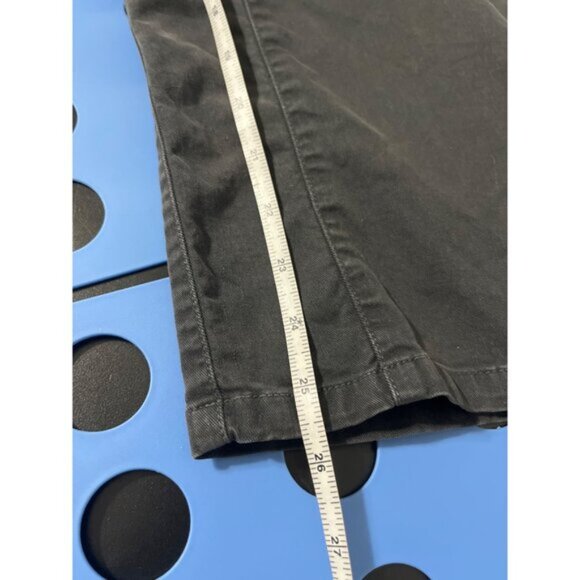 NILI LOTAN Shon Barrrel Black Wash Utility Pants With Front Patch Pockets size 0 - Picture 12 of 13